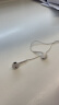 纽曼（Newmine）NM-LK06 半入耳式线控有线耳机 手机耳机 音乐耳机 3.5mm接口 电脑笔记本手机适用 白色 实拍图