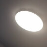 惠普精工三防吸顶灯led超薄简约圆形防水阳台卧室厨卫过道灯具47CM三色光 实拍图