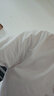 简丹白小 T官旗方艦三代水云棉男女短袖T恤情侣圆领春夏季纯棉体恤白色小丅 两件装店【白色+白色】 XL 120-140斤 实拍图