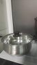 美厨（maxcook）汤锅 304不锈钢汤锅汤煲22cm 加厚复合底 燃气炉电磁炉通用YC-22 实拍图