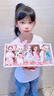 绿婴2026新款18厘米洋娃娃仿真套装女孩玩具生日礼物卡通 童话6只公主+12件衣服 礼包60件套+无礼盒+礼袋 实拍图