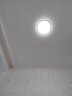 索亚达（suoyada）2023年新款主卧室灯LED吸顶灯简约现代大气圆形阳台客厅房间灯具 圆40cm三色变光24w 实拍图