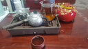 银器时代手工锤纹一张打西施壶泡茶壶收藏礼品养生银壶功夫茶具家用银茶壶 荷塘雅趣款180克+证书 230ml 实拍图