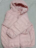 鸭鸭（YAYA）儿童轻薄中长款羽绒服宝宝男女大小童保暖新款冬季童装外套D 粉色 120cm 实拍图