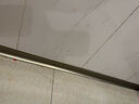 顶然 铝合金踢脚线不锈钢贴脚线金属卡扣地脚线白色超薄踢脚板地角线 阴角/个（自动匹配踢脚线颜色） 实拍图