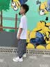 阿欧迩宇航员联名小熊运动短袖t恤男女夏季ins情侣装宽松潮牌T恤短袖夏 潮男熊-黑色 XL 170-175CM 实拍图