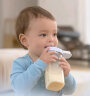HEGEN海格恩吸管杯儿童水杯学饮杯婴儿吸管奶瓶一岁以上宝宝多功能水杯 330ml 蓝色 晒单实拍图