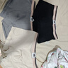 莫代尔新款纯棉男士内裤简约时尚平角内裤男式韩版四角短裤青少年 黑色+深灰+杏色(装) 3条 XL 建议110-130斤 实拍图