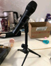SE SOBAST索贝斯 HM-22麦克风话筒支架无线电容麦直播话筒架录音支架配咪夹台式话筒架麦架桌面话筒可升降 实拍图