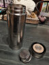 钛途（TITO TITANIUM） 纯钛保温杯99.6%钛合金户外餐具钛杯水杯茶杯咖啡杯 400mL钛色(钛商务盖)-简装 实拍图