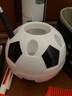 雅臣仕（YASONS）圣诞节礼物足球笔筒笔插创意收纳盒小礼品送男女朋友儿童生日礼物 黑色足球收纳盒1个 实拍图