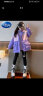 迪士尼（Disney）童装女童外套春秋款2023新款中大童摇粒绒冲锋衣儿童可拆卸三合一 紫色外套加内胆 170建议身高160-170年龄14-15岁 晒单实拍图