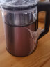 适配安吉尔饮水机茶吧机烧水壶通用加热壶配件单壶食品级不锈钢 304棕色透明玻璃彩钢壶 1L(含)-2L(不含) 晒单实拍图