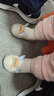 蒂乐宝宝地板鞋婴幼儿学步鞋室内防滑软底鞋子春秋四季季天男女童鞋袜 柔雾咖 18-24个月（鞋内长13.5cm） 实拍图