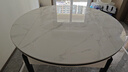 丰舍 餐桌 可变圆桌伸缩折叠实木岩板餐桌椅组合现代轻奢餐桌餐厅饭桌 12MM电磁炉款餐桌-101皮椅款 【1.50米】 单餐桌 实拍图