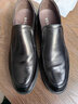 百丽舒适真皮正装鞋男新款黑色圆头套脚商务皮鞋B3GK7CM1 黑色 44 (270mm) 实拍图