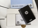 惠普（HP）512G 战移动固态硬盘 2000MB/s高性能读写Type-C便携差旅高速传输 外接手机直连迷你硬盘 黑色 实拍图
