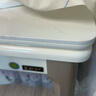 德邦尚品折叠餐桌家用小户型可伸缩现代简约轻奢岩板多功能实木长方形饭桌 【90*65CM】香槟金大款[苹果椅] 单餐桌【不带椅子】 实拍图