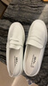 回力女鞋春夏软底透气护士鞋女舒适休闲一脚蹬防滑小白鞋女 白色 38 实拍图