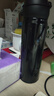 膳魔师（THERMOS）不锈钢保温杯简约轻量弹盖水杯车载便携生日礼物学生可刻字JNL JNL-501亮黑色 500ml 实拍图