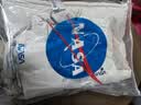 NASA MARVEL棉马甲秋冬季男棉衣无袖加厚保暖半袖上衣立领情侣款 米白色 M 实拍图