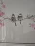 名人字画花开富贵牡丹花手绘真迹花鸟画客厅沙发背景墙装饰画卧室床头挂画 牡丹-花开富贵（陈浩画） 已加框125*45CM 实拍图