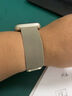 MSSM适用苹果手表表带apple watch米兰尼斯表带iwatch ultra3/S11/10/9/Se3/2金属磁吸搭扣·黑色 实拍图