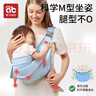 爱贝迪拉 婴儿背带 新生儿前抱式 宝宝外出简易横抱小月龄出行抱娃神器 【四季款】珀尔粉-纯棉【护脊横抱+防“O”腿竖抱】 实拍图