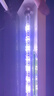YEE鱼缸led灯增艳防水节能省电造景观赏鱼潜水专用照明可调色灯管 11w【57cm】三挡变色/大广角加密灯珠 实拍图