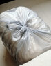 加品惠垃圾袋收纳袋式背心打包袋灰色75*110cm/30只装LF-2454 实拍图