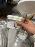 家の物语（KATEI STORY）日本进口透明塑料密封罐奶粉罐茶叶家用厨房五谷杂粮收纳盒储物罐 白色220ml-3个装 实拍图