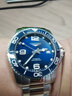 【二手99新】25年未使用 浪琴(LONGINES)运动康卡斯潜水系列男表专柜全新未拆封自动机械瑞表 41mm陶瓷圈机械蓝盘L3.781.4.96.6 实拍图