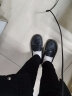 ZHR则则乐福鞋女真牛皮舒适女鞋柔软两穿休闲单鞋 BT17黑色39 实拍图