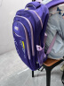 史努比（SNOOPY）初中生书包大容量多隔层背包4-9年级女生高中学生双肩包 紫色 实拍图