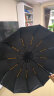 惠寻 京东自有品牌 24骨自动雨伞 大号折叠黑胶晴雨两用伞 黑色 晒单实拍图