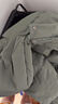 京东京造羽绒服男鸭绒加厚防寒工装面包服短款冬季外套衣服橄榄绿 XL 实拍图