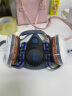 星工（XINGGONG）防毒面具面罩 活性炭甲醛喷漆印刷工业粉尘口罩 套装 XGFD-1 实拍图