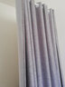 伊帘坊窗帘成品加密加厚仿亚麻棉麻纯色卧室客厅定制遮光窗帘布窗纱拼接窗帘 浅灰色 3.0米宽*2.7米高打孔式可改高度 实拍图