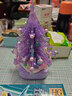 森宝积木情人节礼物送女生儿童积木音乐盒圣诞树拼装玩具女孩生日礼物 可旋转紫色水晶圣诞树-675pcs 带灯光儿童音乐盒玩具 实拍图