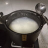 陶煲王单柄砂锅1.5L干烧不裂煲汤炖锅煮粥小号1-2人长柄陶瓷奶锅带把手 孔雀蓝 6.5L 实拍图