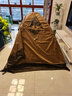 牧高笛（MOBIGARDEN）帐篷 户外露营带雪裙双人四季帐篷冷山2PLUS NXZQU61017 暖沙色 实拍图