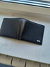 七匹狼（SEPTWOLVES）男士钱包短款真皮钱夹卡包头层牛皮商务休闲青年横款皮夹 黑色方形金属狼标 实拍图