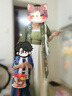 督型百里茗卿原创绿箩汉服成人女宋制印花长干寺齐腰百褶裙日常马面裙 全套(褙子+吊带+百褶裙) 2XL 实拍图