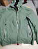 迪卡侬男女户外春秋款休闲防风防水夹克冲锋衣男女运动外套帆船航海 男-绿色(偏大一码) S 实拍图