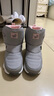 探路者（TOREAD）旗舰 儿童雪地靴男女中大童鞋冬季保暖防滑棉鞋靴子  明灰黑色 37 实拍图