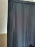 水星家纺窗帘免打孔安装卧室遮光隔音窗帘杆整套遮阳帘240宽×180高cm蓝色 实拍图