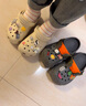 CROCS卡骆驰经典洞洞鞋儿童鞋户外童鞋休闲凉鞋拖鞋/206991/206990 骨白色-2Y2(含智必星) 30 (180mm) 实拍图