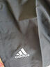 adidas速干简约舒适网球运动短裤男装夏季阿迪达斯官方 黑色/白     M 实拍图