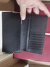 巴利（BALLY）新年礼物送男友新款钱包男士商务简约条纹长款皮革钱包 6304909 黑色 实拍图