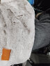 南极人（NANJIREN） 热水袋防爆充电暖手宝暖水袋暖手袋暖腰带电分离大姨妈神器腰带 皮标款纯毛暖腰带-深咖 实拍图